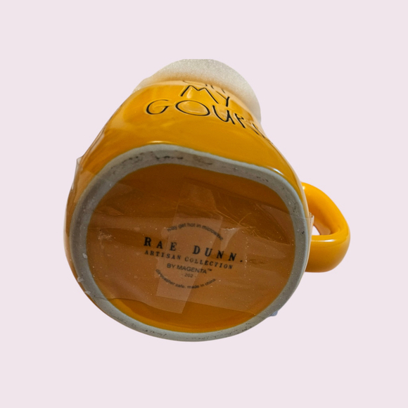 Rae Dunn Oh My Gourd Autumn Fall Coffee Mug & Lid topper New - Picture 5 of 8